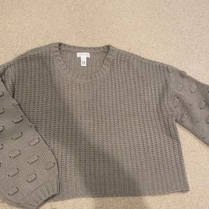 NEVER WORN gray sweater from Tilly’s